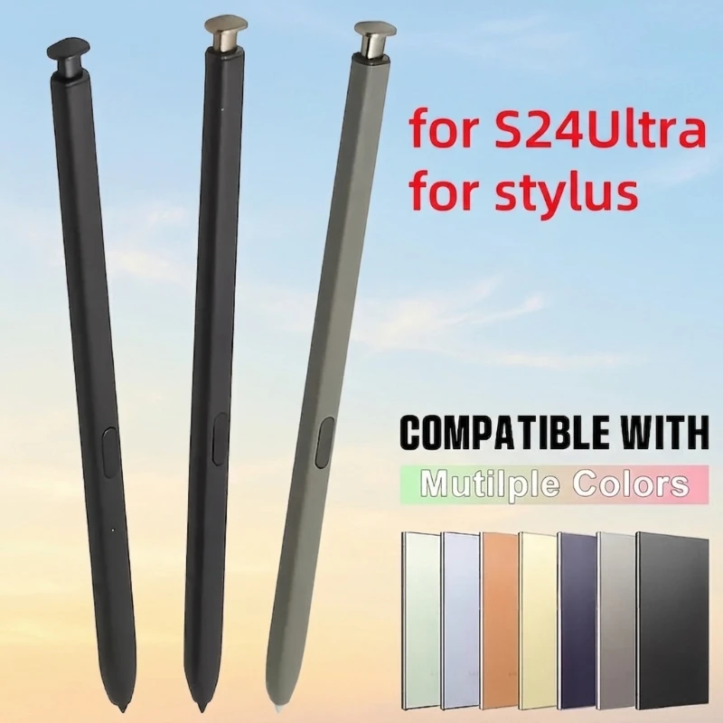 For Samsung S24Ultra Active Touch Screen S Pen S24Ultra SM-928B/U Phone Capacitive Stylus With Replaceable Pen Tip No Bluetooth
For Samsung S24Ultra Active Touch Screen S Pen S24Ultra SM-928B/U Phone Capacitive Stylus With Replaceable Pen Tip No Bluetooth