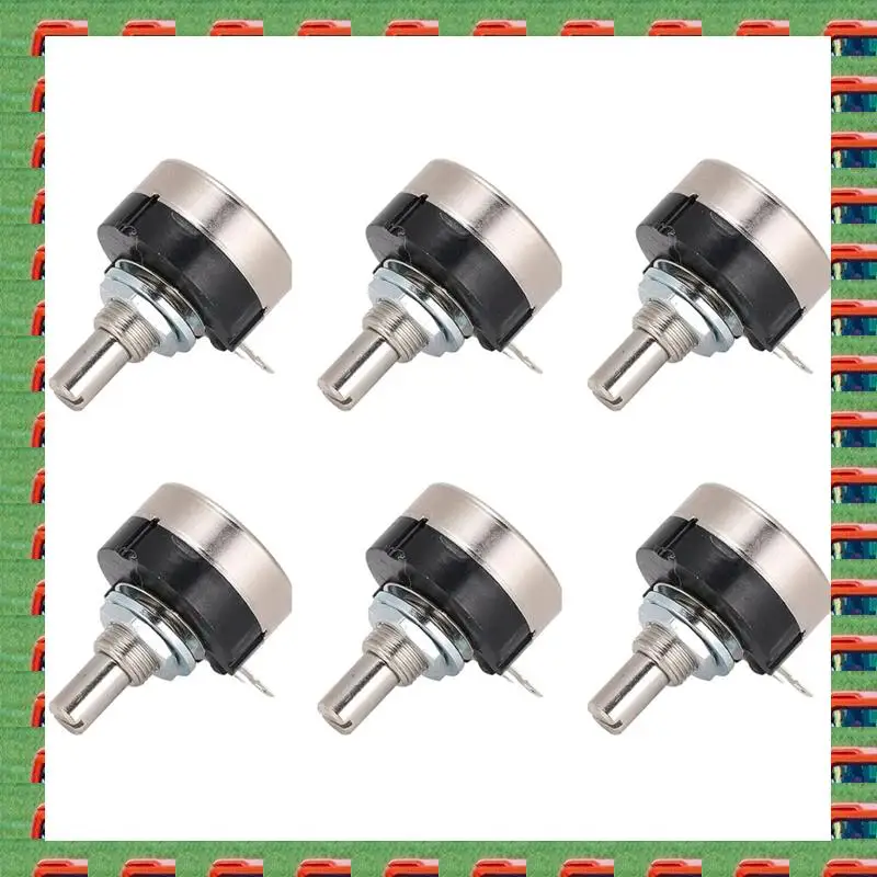 ABMO 20Pcs Potentiometer Carbon Film Single Turn Accessory Set Kit For Motor Speed Control
ABMO 20Pcs Potentiometer Carbon Film Single Turn Accessory Set Kit For Motor Speed Control