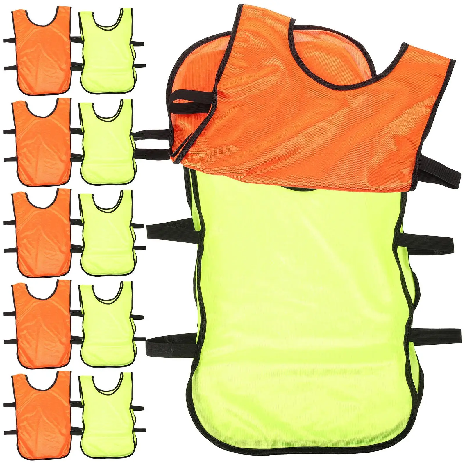 12pcs Training Vest for Kids Football Soccer Polyester Sports Vests Jerseys Lightweight Durable Bright Colors Ventilation Easy
12pcs Training Vest for Kids Football Soccer Polyester Sports Vests Jerseys Lightweight Durable Bright Colors Ventilation Easy