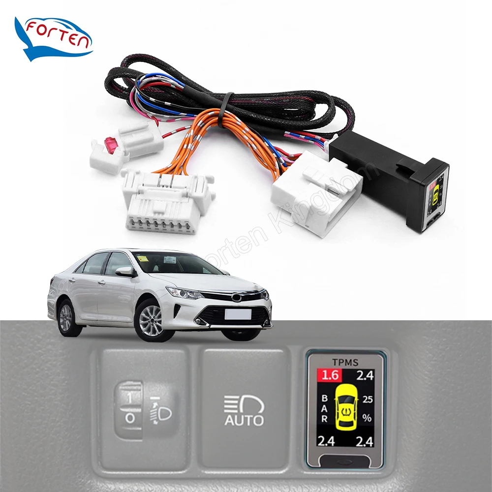 Система контроля давления в шинах TPMS с цифровым ЖК-дисплеем, Автомобильная сигнализация для Toyota Land cruiser LC200 2016-2021, аксессуары
Система контроля давления в шинах TPMS с цифровым ЖК-дисплеем, Автомобильная сигнализация для Toyota Land cruiser LC200 2016-2021, аксессуары