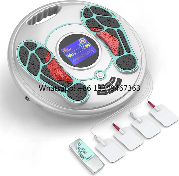 EMS & TENS Foot Circulation Stimulator EMS Foot Massager Machine Neuropathy Pain Relief for Feet Therapy
EMS & TENS Foot Circulation Stimulator EMS Foot Massager Machine Neuropathy Pain Relief for Feet Therapy