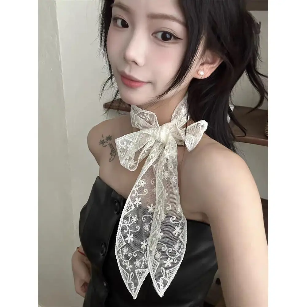 Retro Flower Lace Neck Strap Elegant Spring Dressing Decoration Korean Style Bride/Bridesmaid Long Ribbon for Women
Retro Flower Lace Neck Strap Elegant Spring Dressing Decoration Korean Style Bride/Bridesmaid Long Ribbon for Women