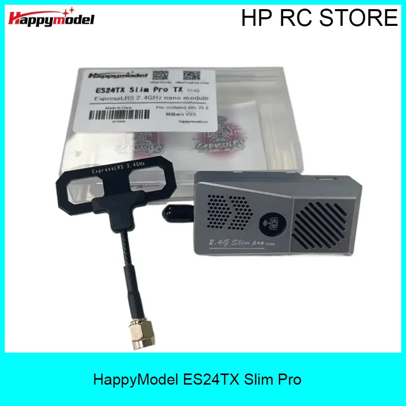 HappyModel ES24TX Slim pro Nano TX Module 2.4G ExpressLRS ELRS with CNC Shell Cooling Fan for TBS Tango 2 pro FRSKY X-Lite X9
HappyModel ES24TX Slim pro Nano TX Module 2.4G ExpressLRS ELRS with CNC Shell Cooling Fan for TBS Tango 2 pro FRSKY X-Lite X9