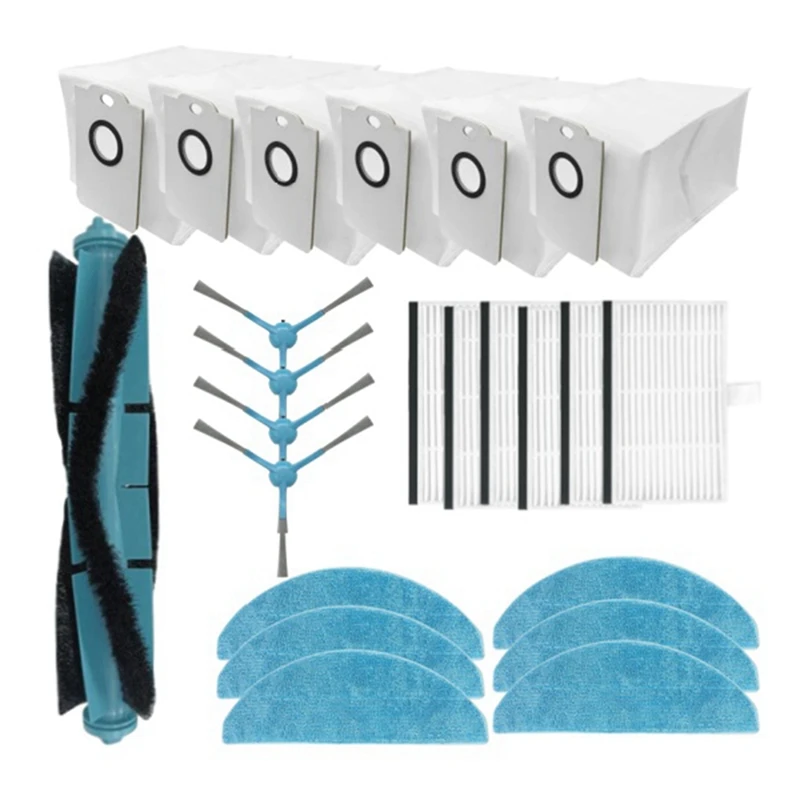 AD24-Compatible For Cecotec Conga 7490 Spare Parts Accessories Main Side Brush Filter Mop Pad Dust Bag
AD24-Compatible For Cecotec Conga 7490 Spare Parts Accessories Main Side Brush Filter Mop Pad Dust Bag