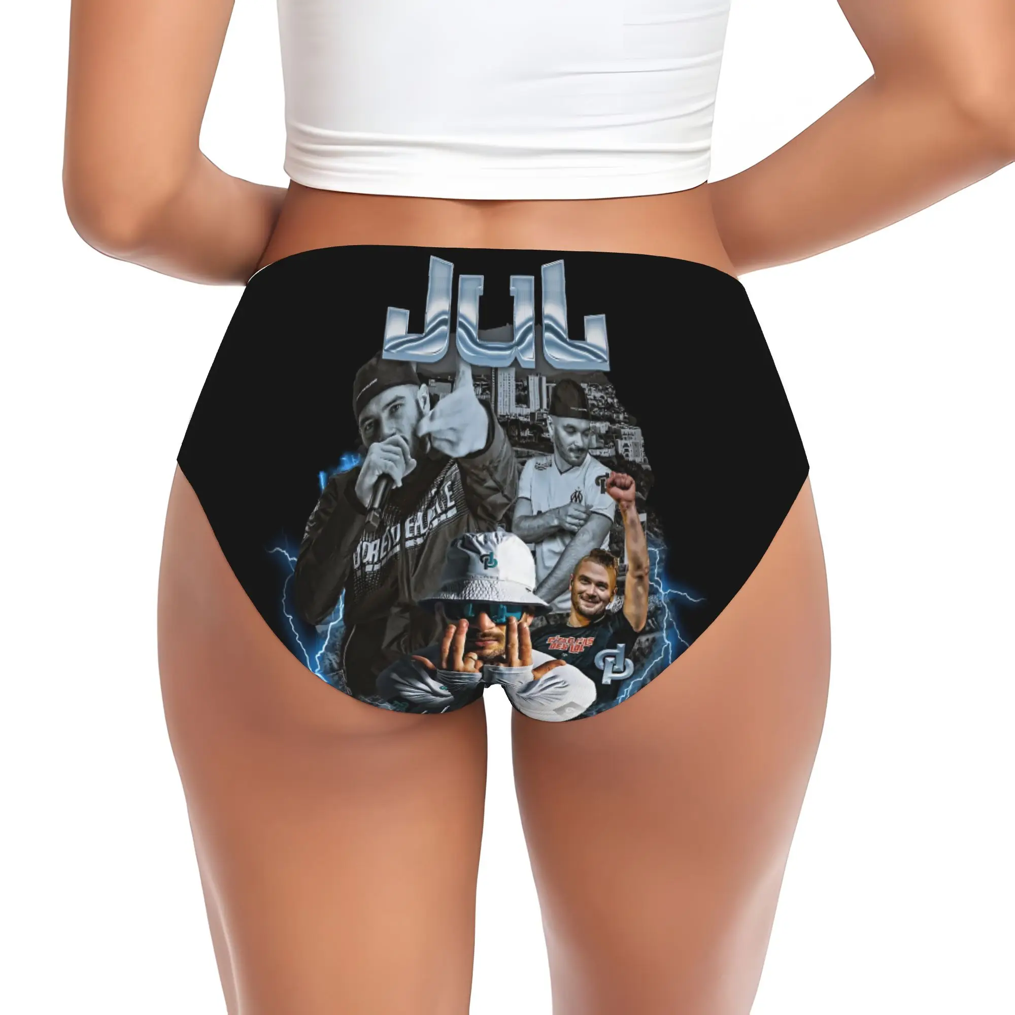 Custom Womens J-Juls Hip Hop Gesture Panties Comfort French Singer Briefs Underwear
Custom Womens J-Juls Hip Hop Gesture Panties Comfort French Singer Briefs Underwear