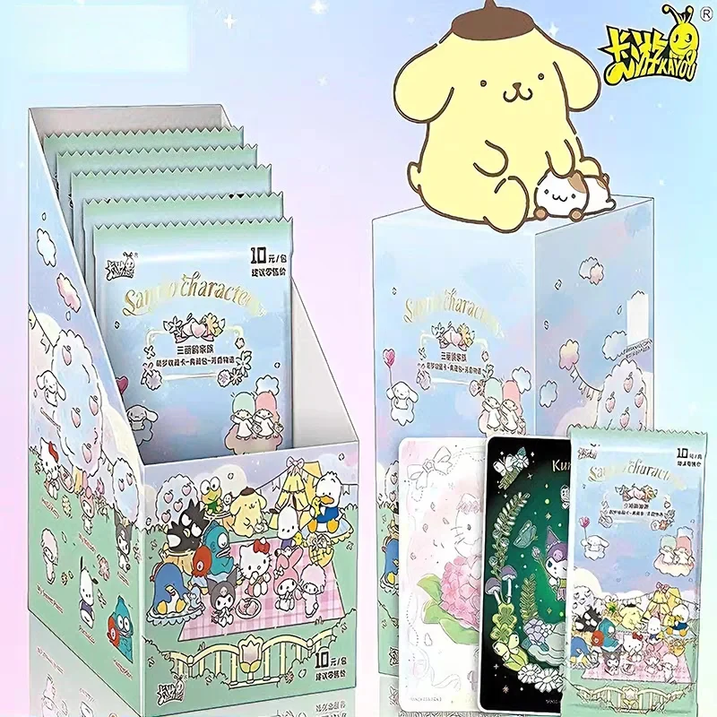 KAYOU Аутентичная история ароматов Sanrio, милый пакет коллекции Hello Kitty, аниме, периферийные устройства, детская игрушка, подарок, горячая коллекционная карта
KAYOU Аутентичная история ароматов Sanrio, милый пакет коллекции Hello Kitty, аниме, периферийные устройства, детская игрушка, подарок, горячая коллекционная карта