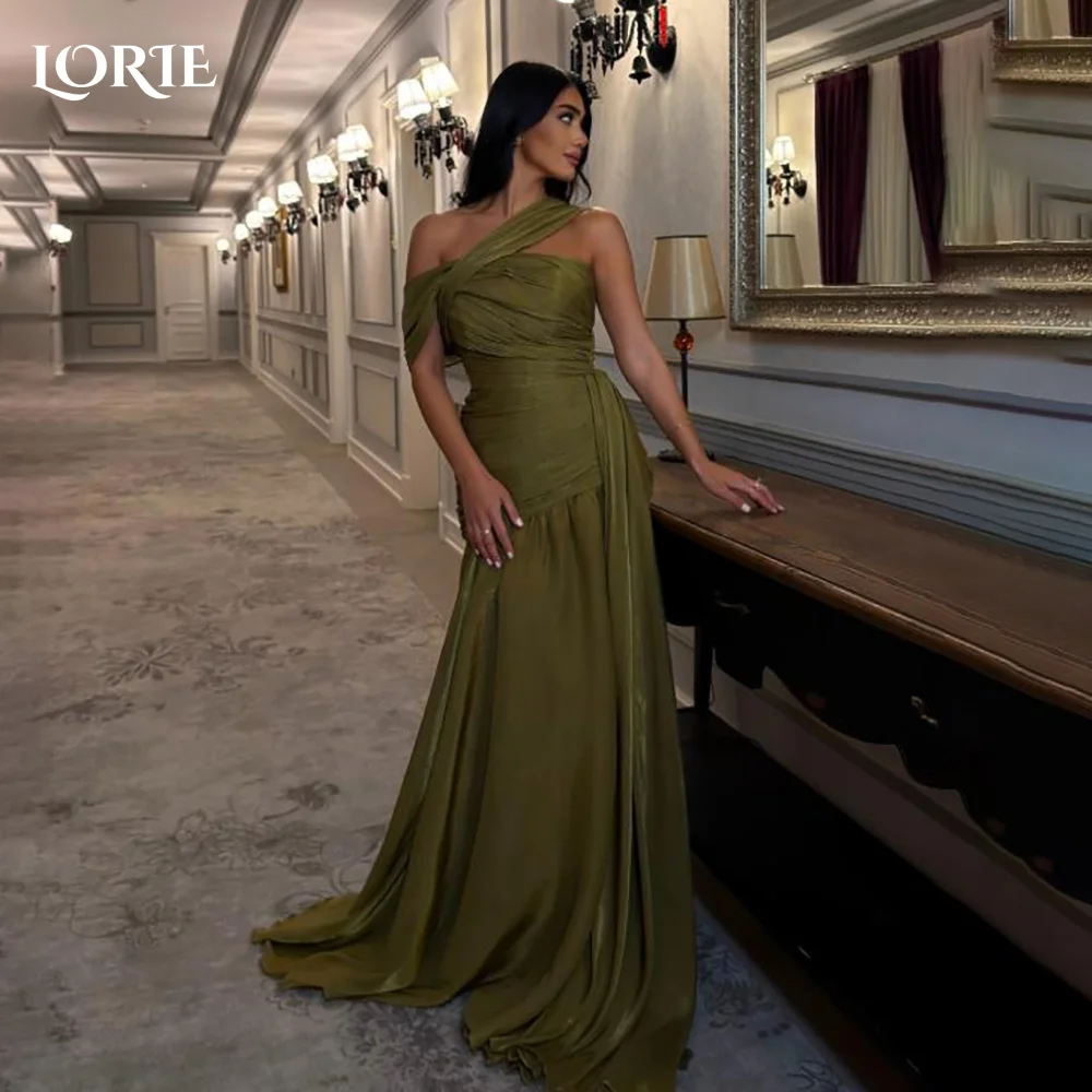 LORIE Shiny Mermaid Evening Dress Off Shoulder Appliques Chiffon Princess Prom Dress A-Line Shiny Pleats Party Gown Customized
LORIE Shiny Mermaid Evening Dress Off Shoulder Appliques Chiffon Princess Prom Dress A-Line Shiny Pleats Party Gown Customized