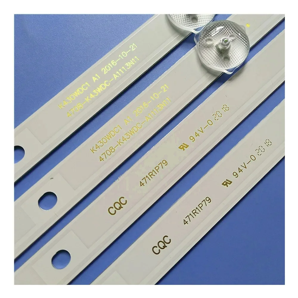 Kit LED Backlight(8)For 43PFS4012 43PFT4002 43DL4012N 43HFF5952 43PFS4062 K430WDK3 K430WDC1 A1 A3 4708-K43WDC-A3113N11 A1113N11
Kit LED Backlight(8)For 43PFS4012 43PFT4002 43DL4012N 43HFF5952 43PFS4062 K430WDK3 K430WDC1 A1 A3 4708-K43WDC-A3113N11 A1113N11