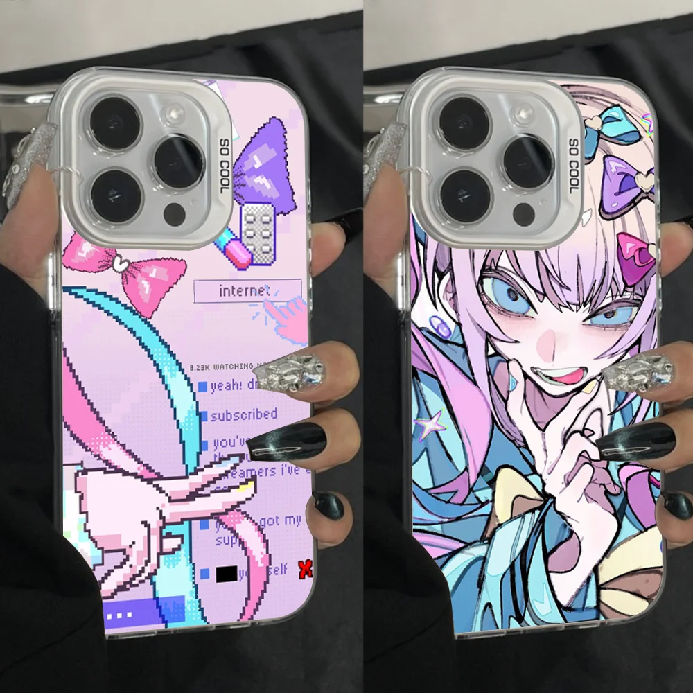 NEEDY GIRL OVERDOSE kAngel Phone Case For iPhone 16,15,14,13,12,11,Pro,Max,Plus,Mini,XS Anti Fall Gray Silver Matte Hard Bumper
NEEDY GIRL OVERDOSE kAngel Phone Case For iPhone 16,15,14,13,12,11,Pro,Max,Plus,Mini,XS Anti Fall Gray Silver Matte Hard Bumper