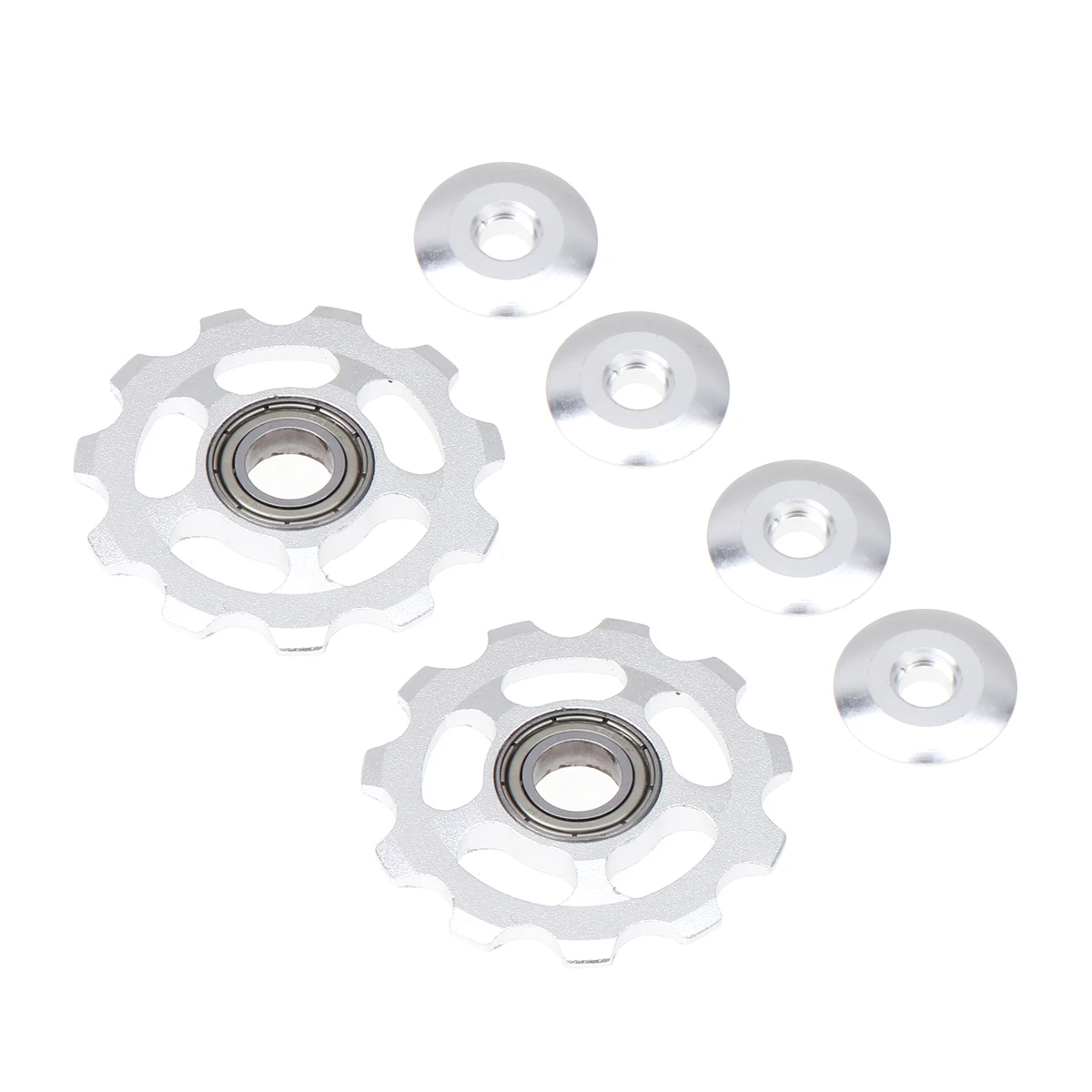 2 Pcs Rear Guide Wheel Easy to Install Bike Pulley Derailleur Flywheel for Strong Construction Mountain
2 Pcs Rear Guide Wheel Easy to Install Bike Pulley Derailleur Flywheel for Strong Construction Mountain