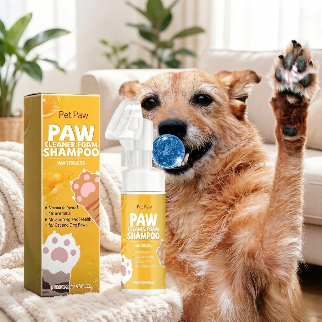 Pet Paw Foam Cleaner, Home Pet Cleaning Care, Moisturizing and Nourishing for Cat and Dog Paws
Pet Paw Foam Cleaner, Home Pet Cleaning Care, Moisturizing and Nourishing for Cat and Dog Paws