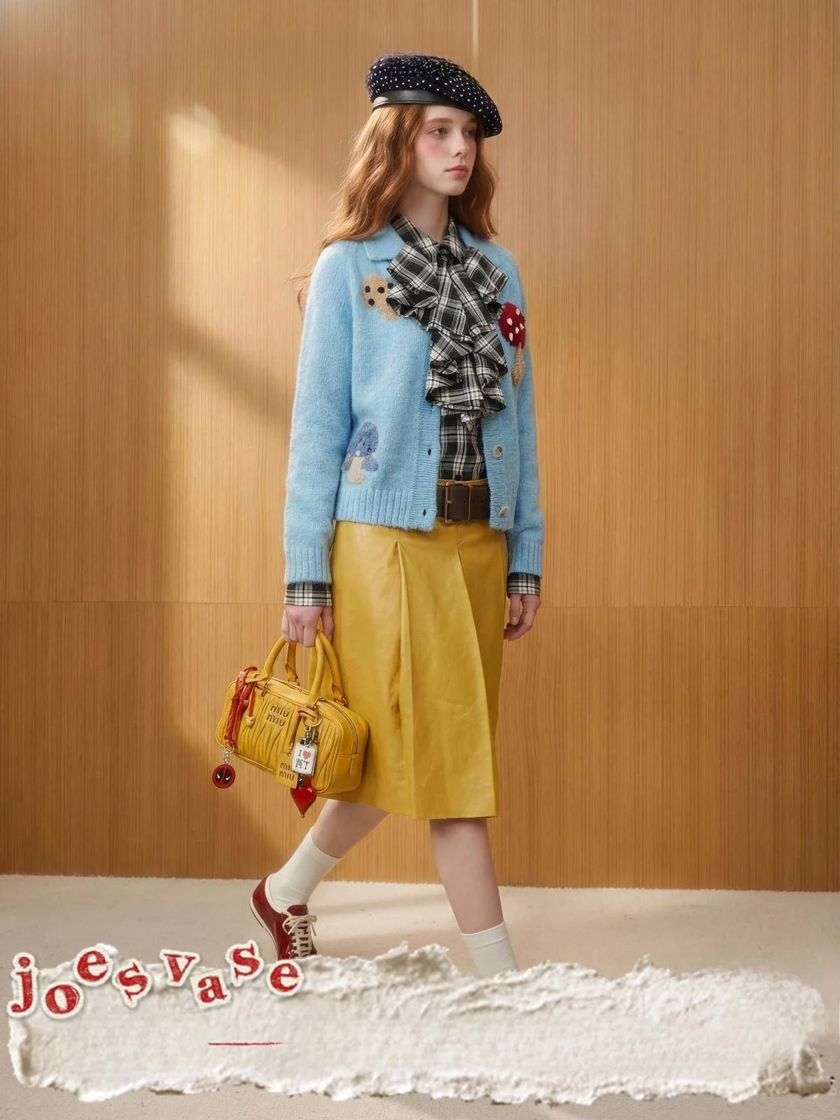 Blue Knitted Loose Sweater Women's Cardigan Musoom Tree Embroidery Vintage Sle Long Sve Regular Length Single Button
Blue Knitted Loose Sweater Women's Cardigan Musoom Tree Embroidery Vintage Sle Long Sve Regular Length Single Button