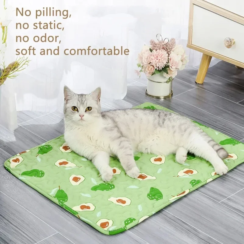Summer Mat Pet Cooling Ice Blanket Mat Moisture Proof Dog Floor Sofa Cushion Skin Friendly Cat Sleep Breathable Pet Bed Covers
Summer Mat Pet Cooling Ice Blanket Mat Moisture Proof Dog Floor Sofa Cushion Skin Friendly Cat Sleep Breathable Pet Bed Covers