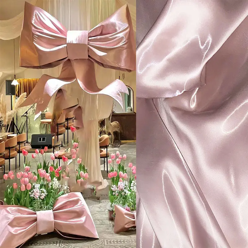 Stiff Liquid Reflective Fabric By The Meter for DIY Dresses Skirt Craft Decoration Curtain Clothing Sewing Shimmer Satin Cloth
Stiff Liquid Reflective Fabric By The Meter for DIY Dresses Skirt Craft Decoration Curtain Clothing Sewing Shimmer Satin Cloth