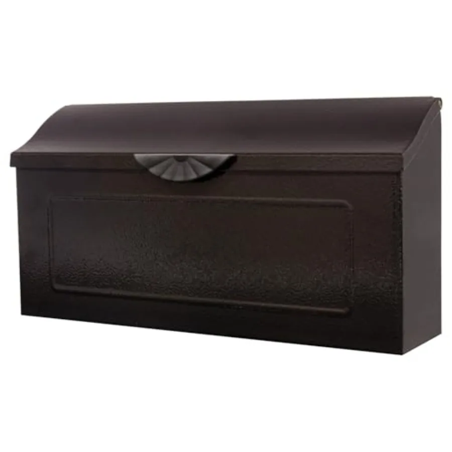 Amboy™ Wall-Mounted Mailbox for Outside, Rust-Resistant Galvanized Steel Metal Medium Mail Box, Black
Amboy™ Wall-Mounted Mailbox for Outside, Rust-Resistant Galvanized Steel Metal Medium Mail Box, Black