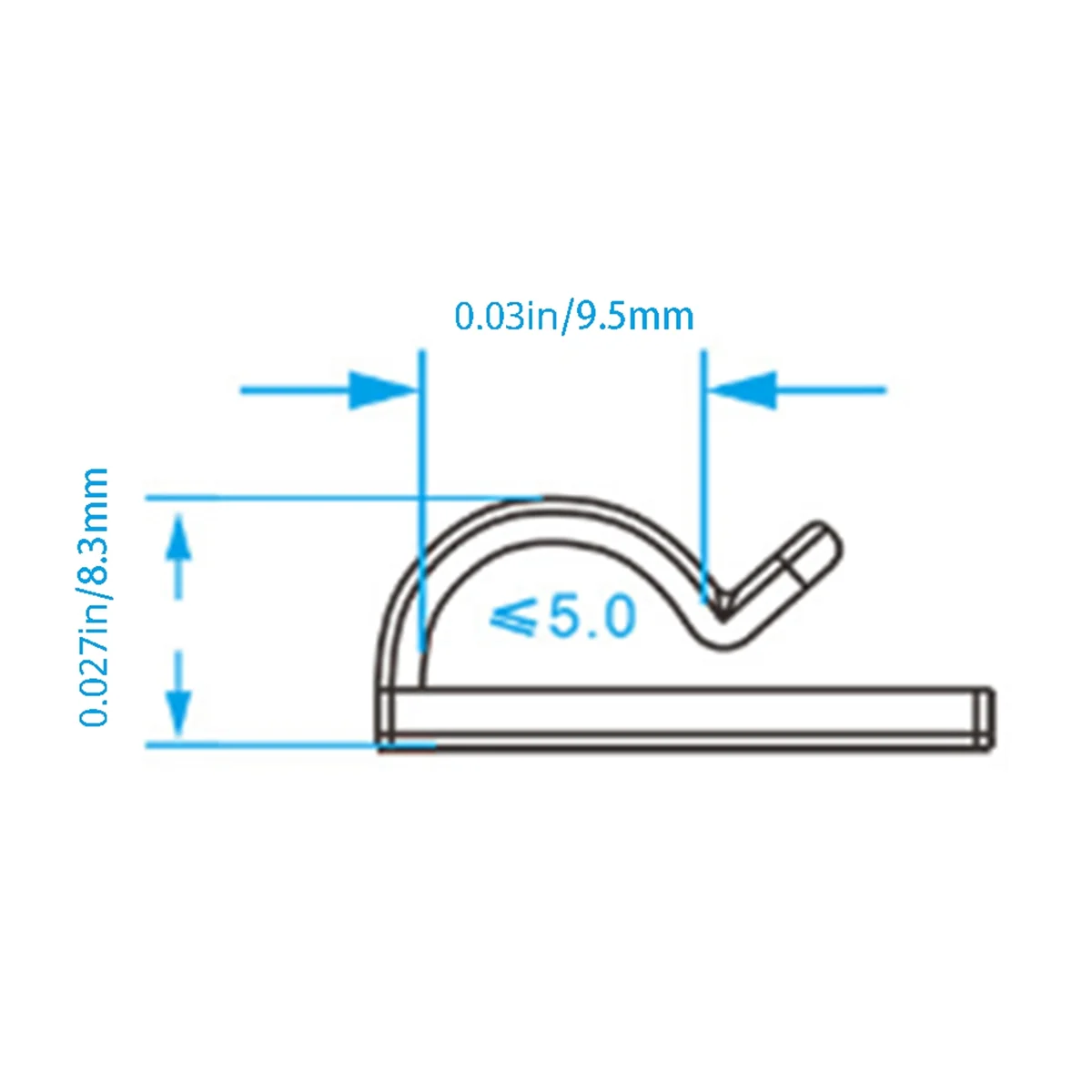 A50P-100Pcs Крючки для уличных гирлянд Зажимы Сверхмощные зажимы для кабеля для подвешивания Рождества
A50P-100Pcs Крючки для уличных гирлянд Зажимы Сверхмощные зажимы для кабеля для подвешивания Рождества