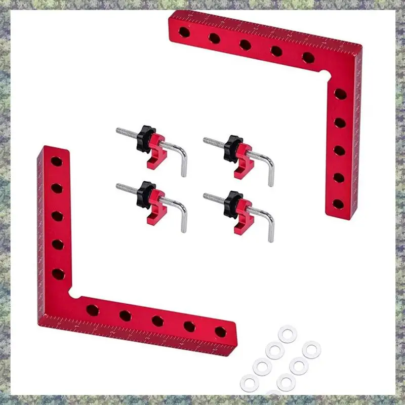 WON 90° Positioning Squares Right Angle Clamps For Woodworking Corner Clamp Carpenter Clamping Tool For Cabinets
WON 90° Positioning Squares Right Angle Clamps For Woodworking Corner Clamp Carpenter Clamping Tool For Cabinets