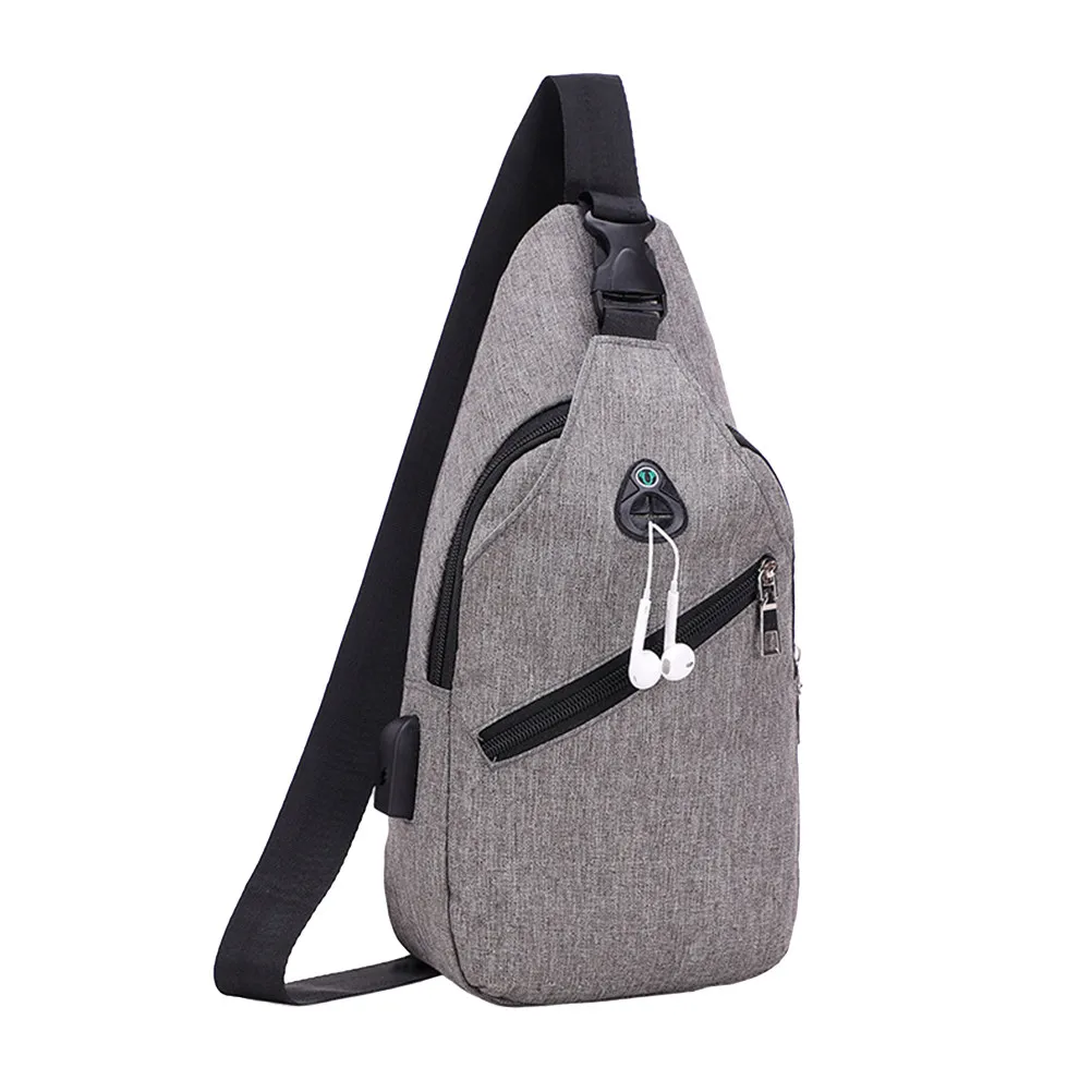 Men Waterproof Shoulder Bag Grey Large Capacity Sports Chest Pouch for Phone Tablet USB Charging Travel Portable Lightweight
Men Waterproof Shoulder Bag Grey Large Capacity Sports Chest Pouch for Phone Tablet USB Charging Travel Portable Lightweight