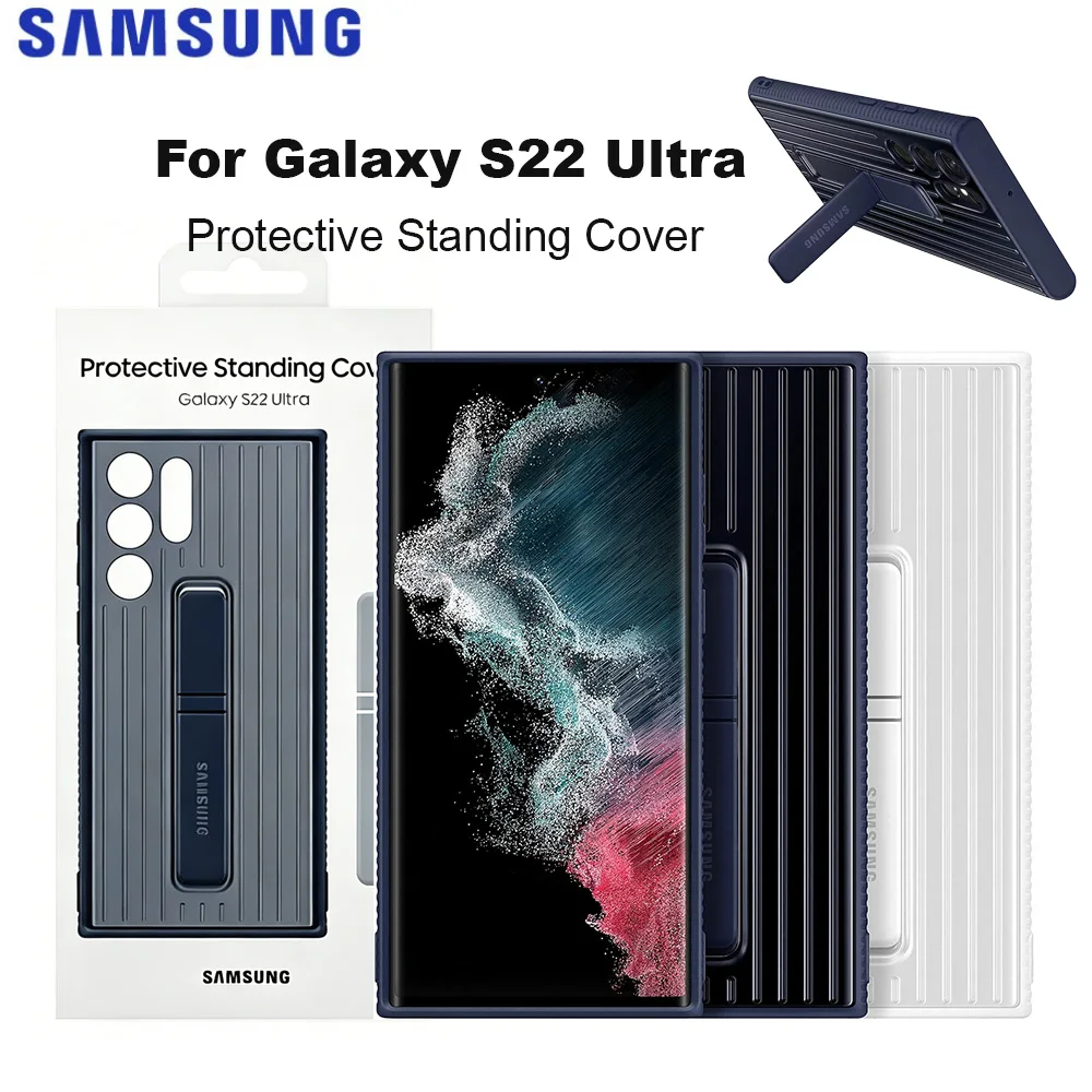 Original Galaxy S22 Ultra Protective Standing Cover For Samsung Galaxy S22Ultra High quality Phone Standing Cover
Original Galaxy S22 Ultra Protective Standing Cover For Samsung Galaxy S22Ultra High quality Phone Standing Cover