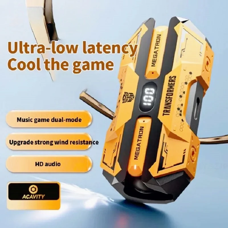 Беспроводные наушники Bumblebee, Bluetooth, игровые наушники с низкой задержкой, HIFI звук, музыкальные наушники, длительное время работы
Беспроводные наушники Bumblebee, Bluetooth, игровые наушники с низкой задержкой, HIFI звук, музыкальные наушники, длительное время работы