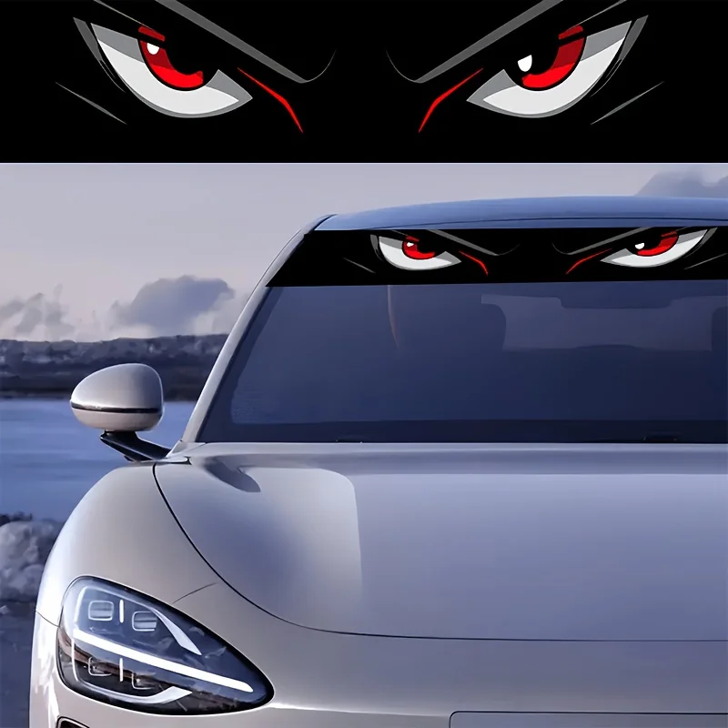 Evil Anime Eyes Windshield Decal, Vinyl Car Sticker for Auto Front Window, Stylish Exterior Tuning & Car Decor
Evil Anime Eyes Windshield Decal, Vinyl Car Sticker for Auto Front Window, Stylish Exterior Tuning & Car Decor