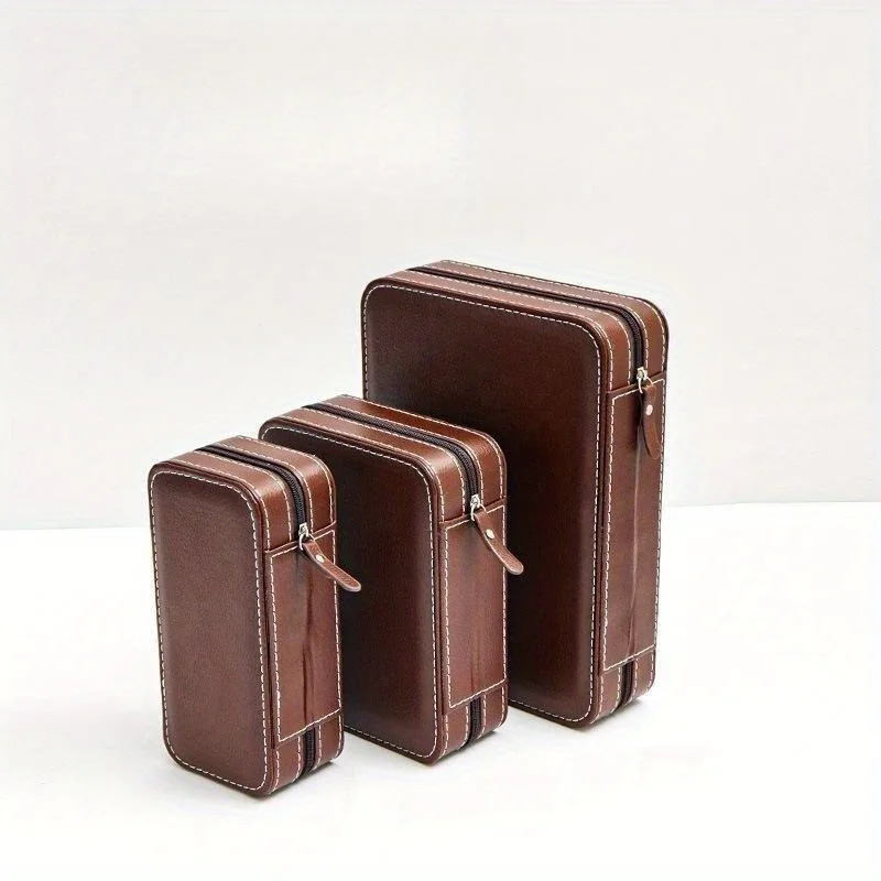 Новая дорожная портативная сумка для часов, европейская кожаная коробка для хранения часов, минималистичная коробка для сбора часов, коробка для часов
Новая дорожная портативная сумка для часов, европейская кожаная коробка для хранения часов, минималистичная коробка для сбора часов, коробка для часов