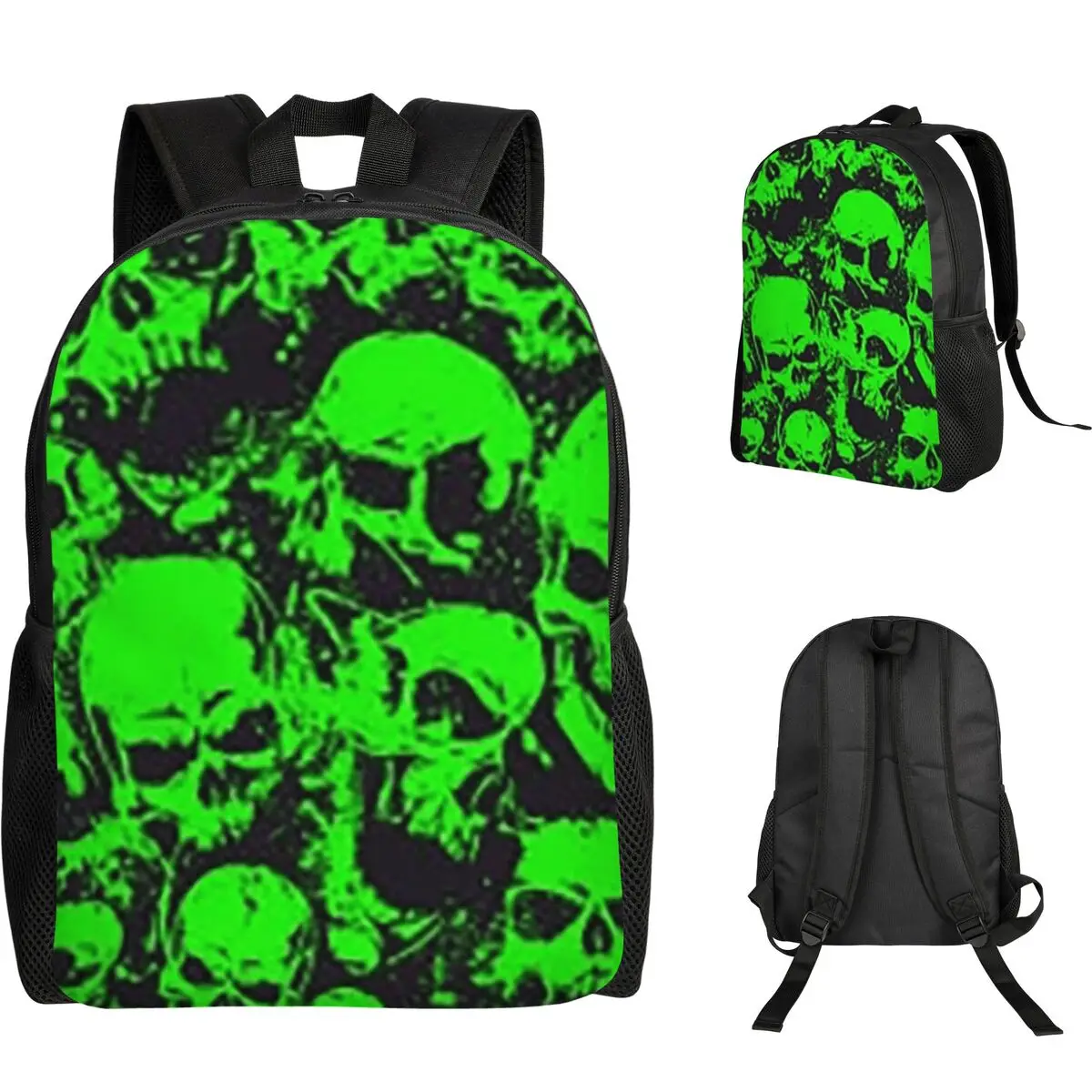 Рюкзак с принтом призрачного черепа, светящийся в темноте, для Хэллоуина, школьный ранец для мальчиков и девочек, сумка для ноутбука, наплечная сумка
Рюкзак с принтом призрачного черепа, светящийся в темноте, для Хэллоуина, школьный ранец для мальчиков и девочек, сумка для ноутбука, наплечная сумка