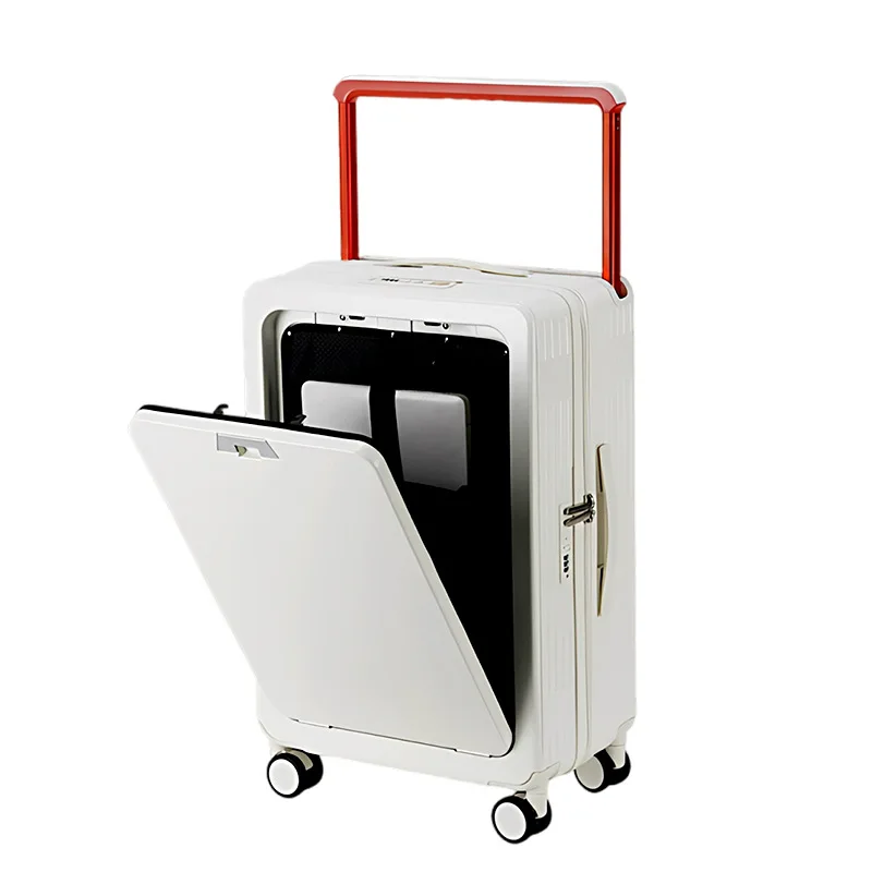Wide handle luggage 20-inch carry-on travel suitcase 24 inch aluminum frame password lock durable trolley suitcase light luxury
Wide handle luggage 20-inch carry-on travel suitcase 24 inch aluminum frame password lock durable trolley suitcase light luxury
