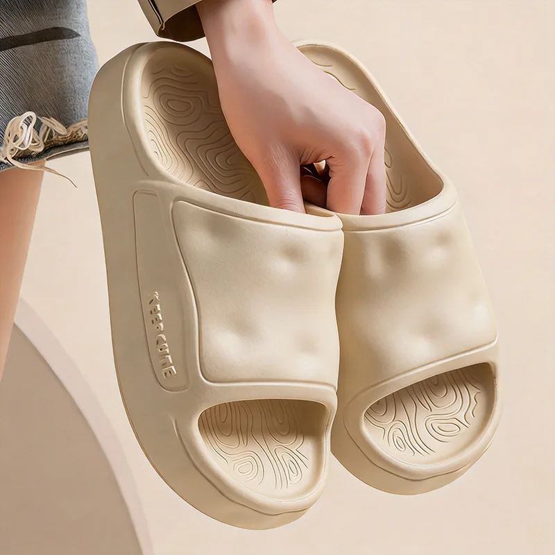 New EVA Slippers for Women Thick and Soft Sole Outdoor Wear Couple's Style Indoor Anti-slip, Cool Sandals for Men
New EVA Slippers for Women Thick and Soft Sole Outdoor Wear Couple's Style Indoor Anti-slip, Cool Sandals for Men