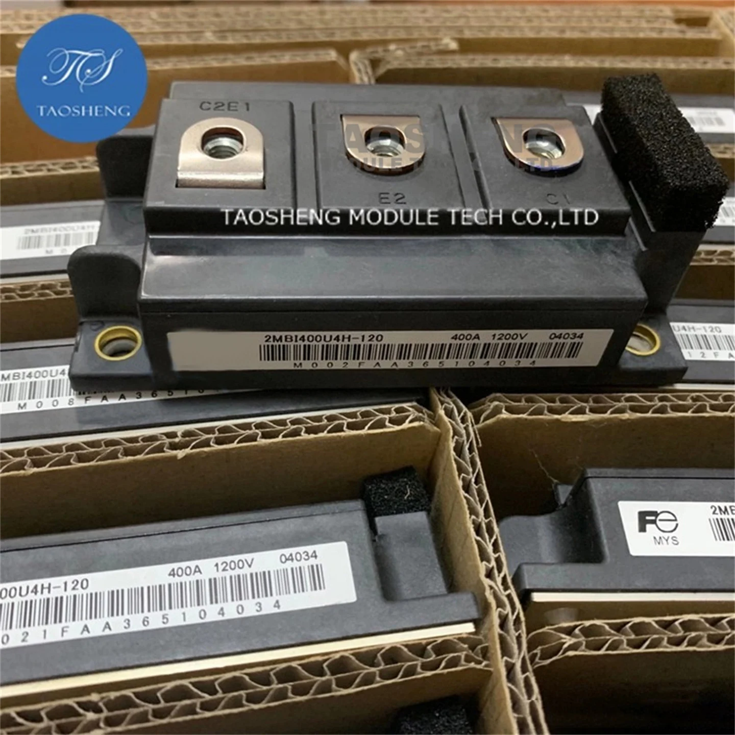1 шт. 2MBI400U4H-120 400A/1200V Новый и оригинальный IGBT-модуль【TAOSHENG】 # TS263
1 шт. 2MBI400U4H-120 400A/1200V Новый и оригинальный IGBT-модуль【TAOSHENG】 # TS263