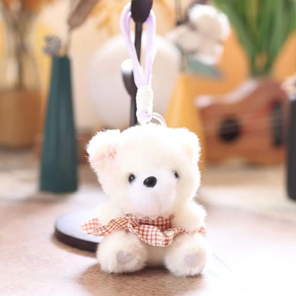 Keychain Pendant Cute Dress Up Bear Plush Keychain Small Stuffed Teddy Pendant for Bag Backpack Purse Key Ring Charm for Girls
Keychain Pendant Cute Dress Up Bear Plush Keychain Small Stuffed Teddy Pendant for Bag Backpack Purse Key Ring Charm for Girls