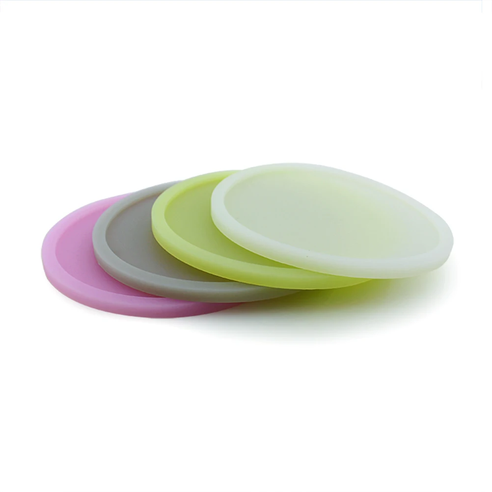 5 Pcs Luminous Coasters Kitchen Cups Table Silicon Mat Round Pad Silicone Glowing Waterproof
5 Pcs Luminous Coasters Kitchen Cups Table Silicon Mat Round Pad Silicone Glowing Waterproof