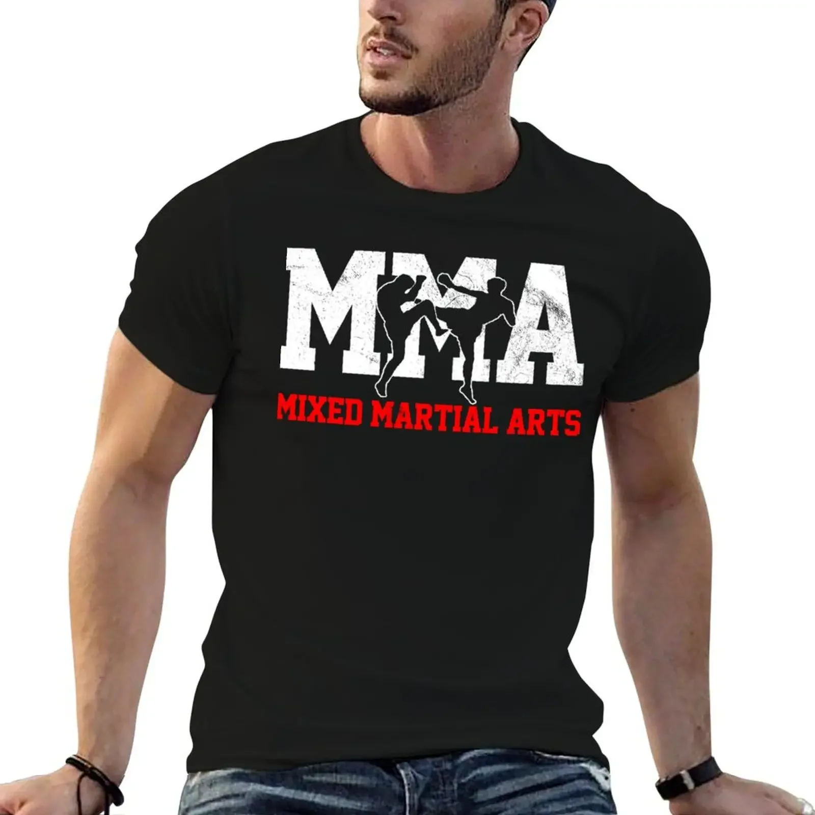 MMA Kickboxin Fighter T-Shirt summer tops hippie clothes cheap stuff customizeds Men's t shirts
MMA Kickboxin Fighter T-Shirt summer tops hippie clothes cheap stuff customizeds Men's t shirts