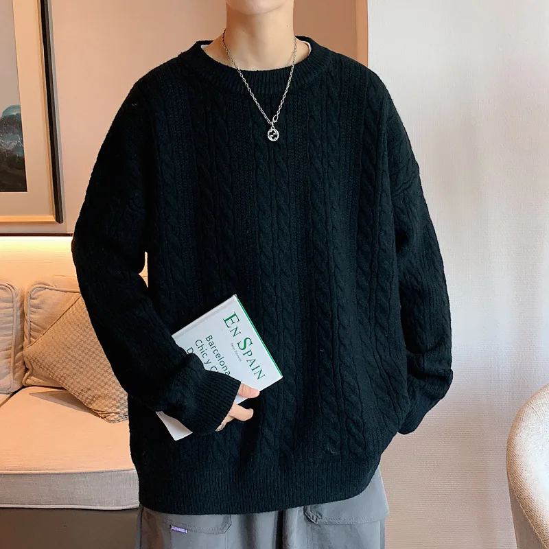 Autumn Winter Knitted Men's Casual Sweater High Quality Round Neck Twists Weaving Pullover Men Fashion Warm Sweater
Autumn Winter Knitted Men's Casual Sweater High Quality Round Neck Twists Weaving Pullover Men Fashion Warm Sweater
