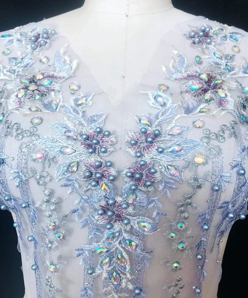 Purple nail bead rhinestone decal lace collar decal performance costume dance costume decoration diy accessories
Purple nail bead rhinestone decal lace collar decal performance costume dance costume decoration diy accessories