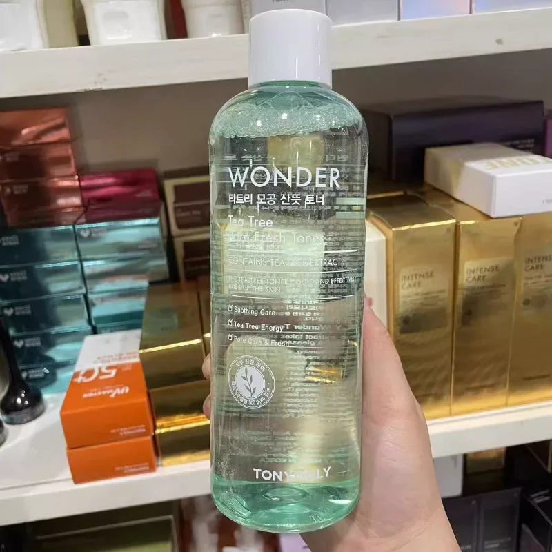 Korea TONYMOLY Tea Tree Pore Fresh Toner 500ml Oil-control Cleansing Pores Soothing Acne-treatment Moisturizing Facial Skin Care
Korea TONYMOLY Tea Tree Pore Fresh Toner 500ml Oil-control Cleansing Pores Soothing Acne-treatment Moisturizing Facial Skin Care