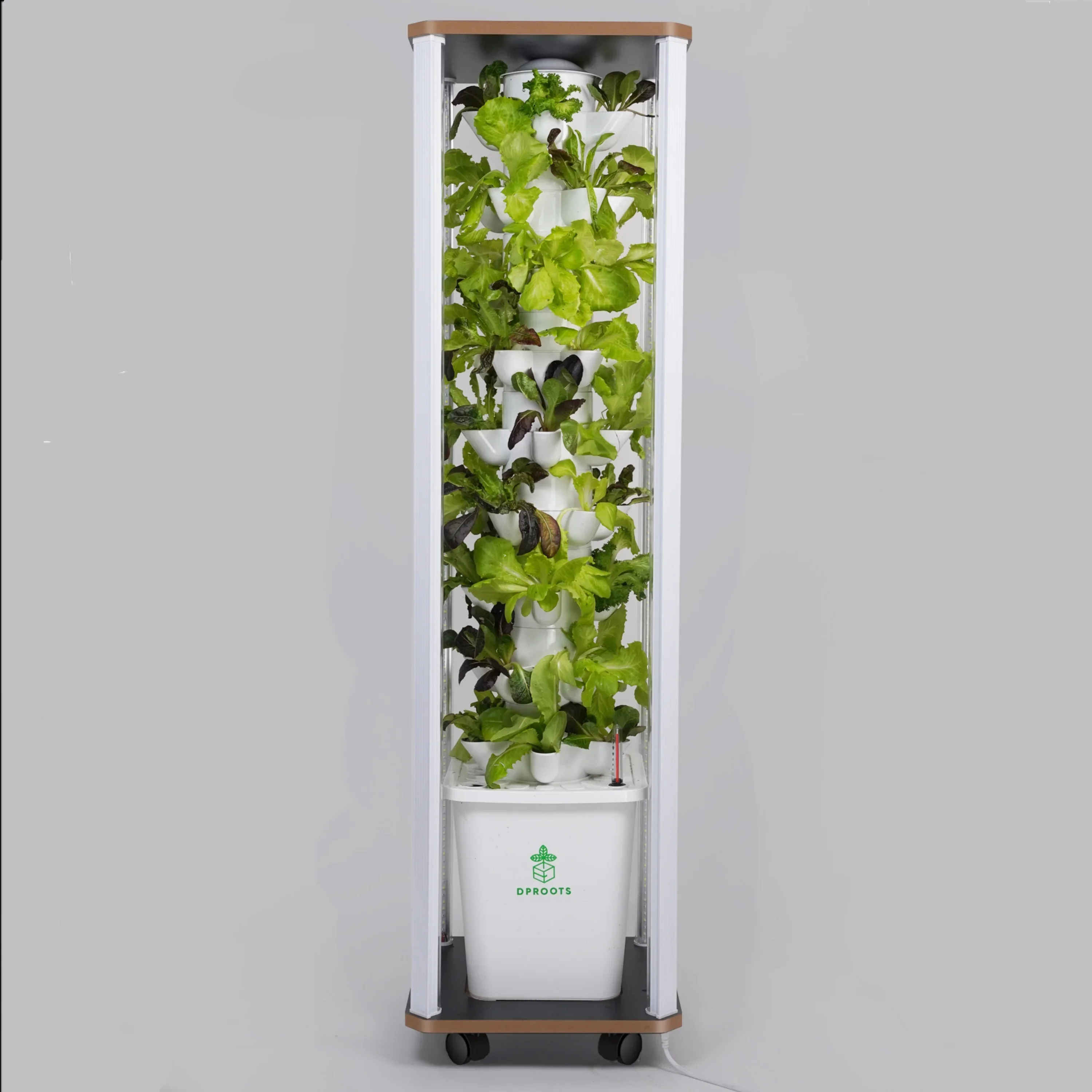 DPROOTS 45 Pods Vertical Indoor Hydroponics Growing System With Full Spectrum Grow Light Vegetable Plant Garden Automatic System
DPROOTS 45 Pods Vertical Indoor Hydroponics Growing System With Full Spectrum Grow Light Vegetable Plant Garden Automatic System