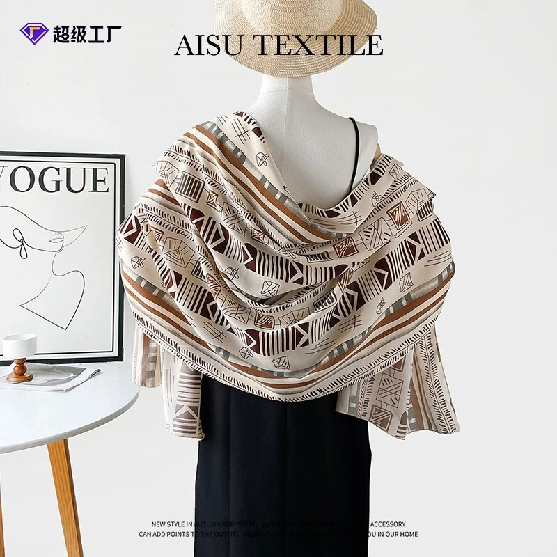 Temperament shawl, travel photography decoration scarf, extended organza scarf, foreign trade scarf, wrapped scarf
Temperament shawl, travel photography decoration scarf, extended organza scarf, foreign trade scarf, wrapped scarf