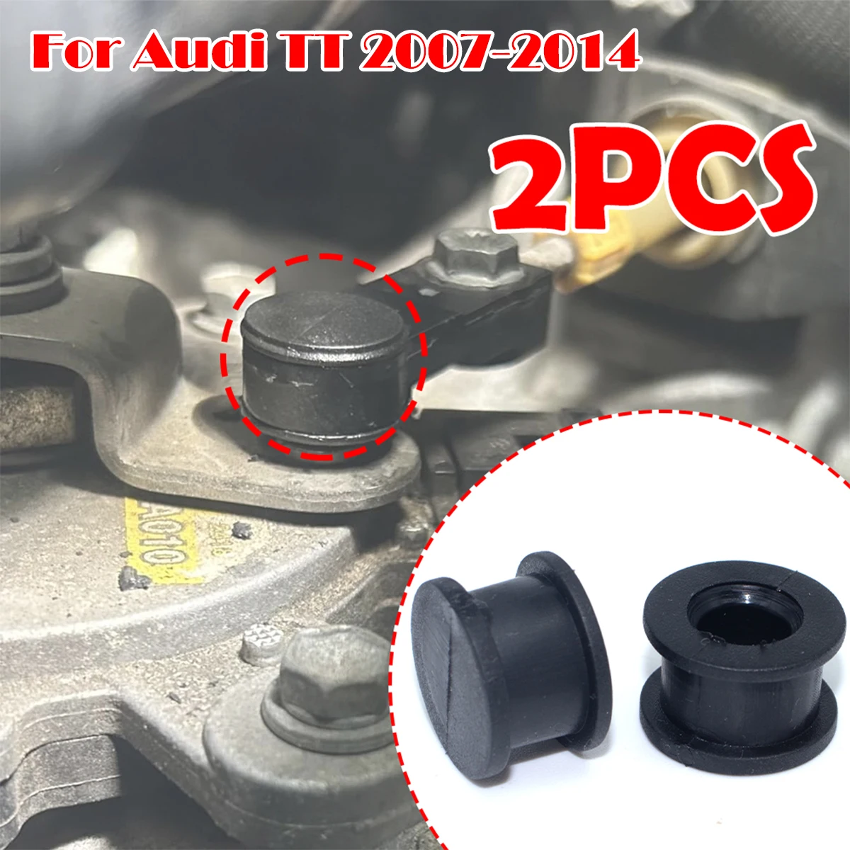 2Pcs Automatic Transmission Gear Shifting Cable End Connector Bushing For Audi TT 2007-2014 Fix Repair Kit Car Replacement Part
2Pcs Automatic Transmission Gear Shifting Cable End Connector Bushing For Audi TT 2007-2014 Fix Repair Kit Car Replacement Part