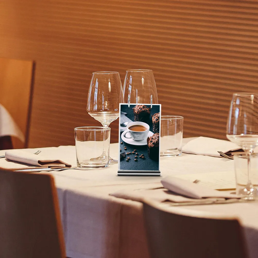 Набор из 2-х многостраничных настольных подставок для меню, элегантный держатель для рекламных материалов для ресторанов, баров, кафе, отелей
Набор из 2-х многостраничных настольных подставок для меню, элегантный держатель для рекламных материалов для ресторанов, баров, кафе, отелей