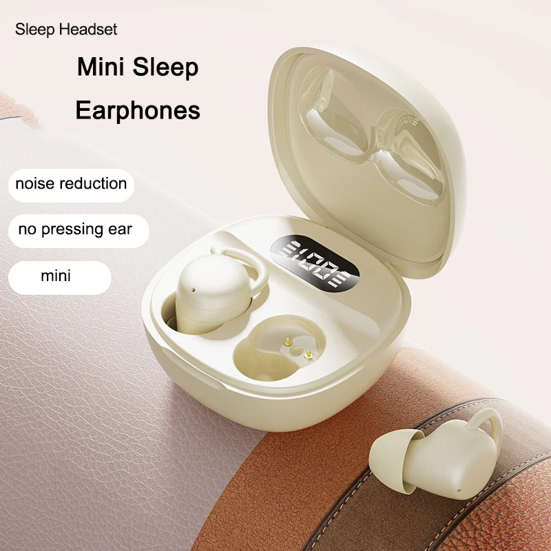 Mini Bluetooth Earphone Sleep Earphone Light Weight Portable Touch Control Long Battery Life Power Display Music Game Watch
Mini Bluetooth Earphone Sleep Earphone Light Weight Portable Touch Control Long Battery Life Power Display Music Game Watch