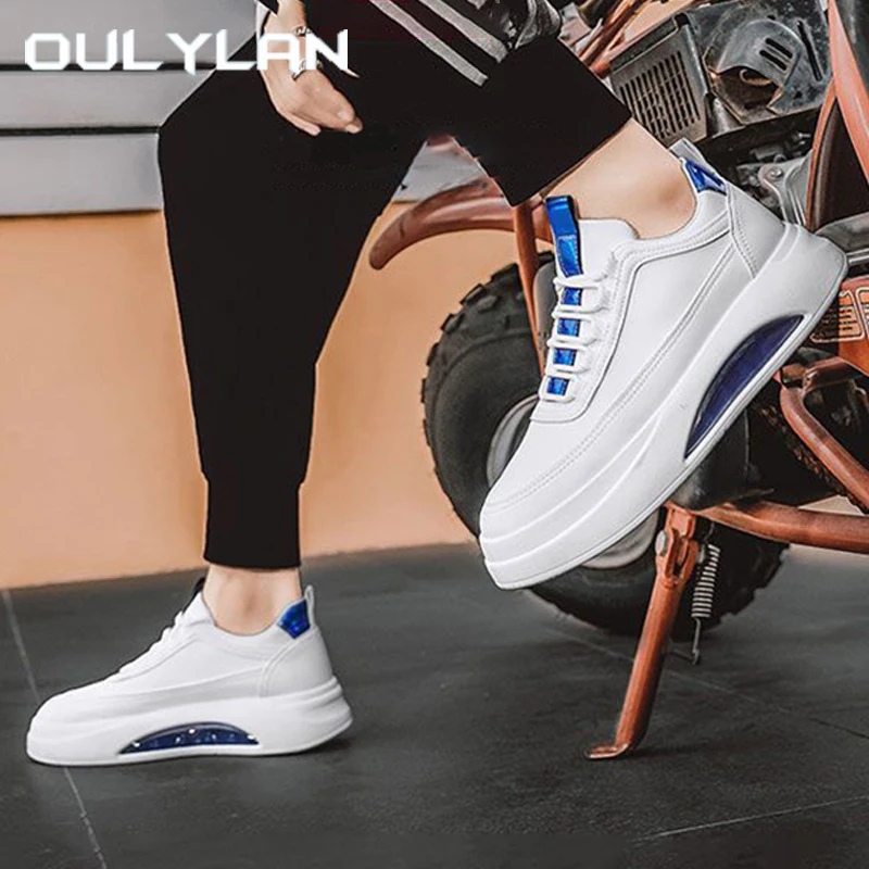 Oulylan мужские повседневные кроссовки белые мужские спортивные туфли высокого качества из искусственной кожи мужские теннисные туфли на воздушной подушке
Oulylan мужские повседневные кроссовки белые мужские спортивные туфли высокого качества из искусственной кожи мужские теннисные туфли на воздушной подушке