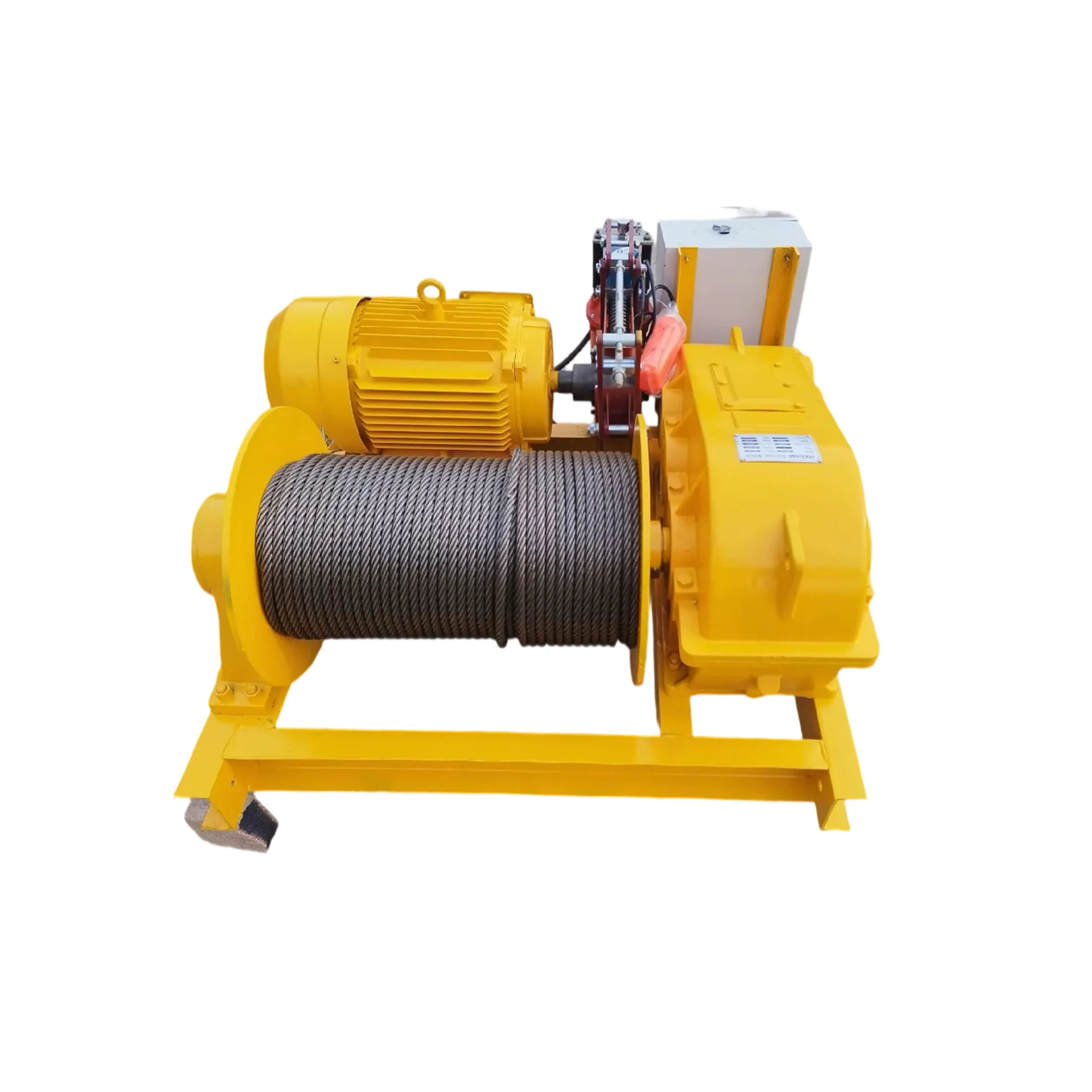 3 Ton 380V Electric Steel Wire Rope Winch with Safety Brake CE Certified for Boat & Auto Use Wireless Remote
3 Ton 380V Electric Steel Wire Rope Winch with Safety Brake CE Certified for Boat & Auto Use Wireless Remote