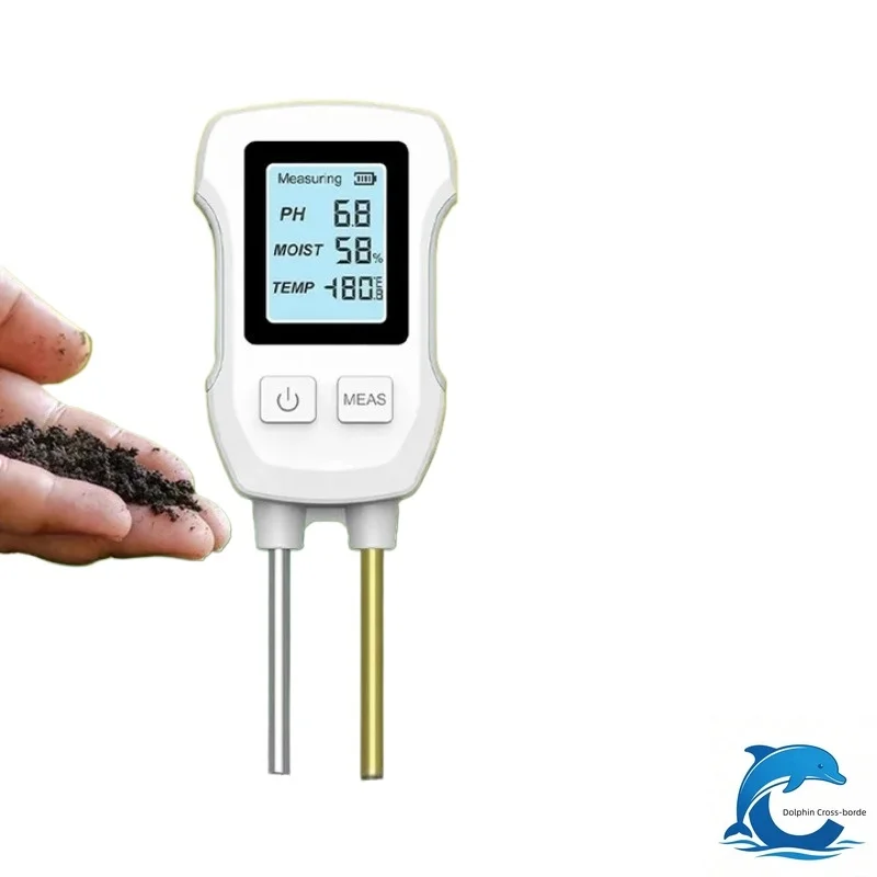 Suitable for high-precision digital dual probe soil detection of soil moisture, pH, and acidity in horticulture
Suitable for high-precision digital dual probe soil detection of soil moisture, pH, and acidity in horticulture