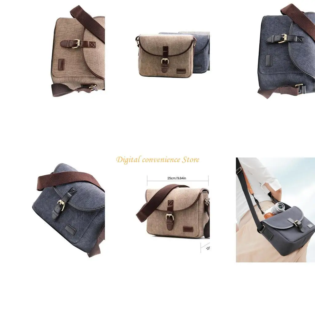 97QA Модная сумка для хранения фотокамеры для любителей, надежные карманы с мягкой подкладкой для фотографов, противоударная с
97QA Модная сумка для хранения фотокамеры для любителей, надежные карманы с мягкой подкладкой для фотографов, противоударная с