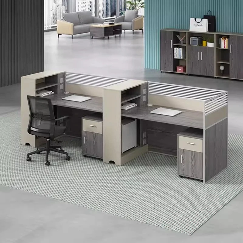 LH office desk and chair combination simple modern office staff seat screen opposite seat
LH office desk and chair combination simple modern office staff seat screen opposite seat