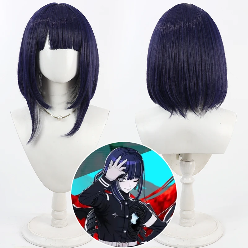 The Hundred Line Ima Tsukumo Cosplay Wig Short Purple Hair Last Defense Academy Halloween Party Women Girls Carnival Prop Wigs
The Hundred Line Ima Tsukumo Cosplay Wig Short Purple Hair Last Defense Academy Halloween Party Women Girls Carnival Prop Wigs
