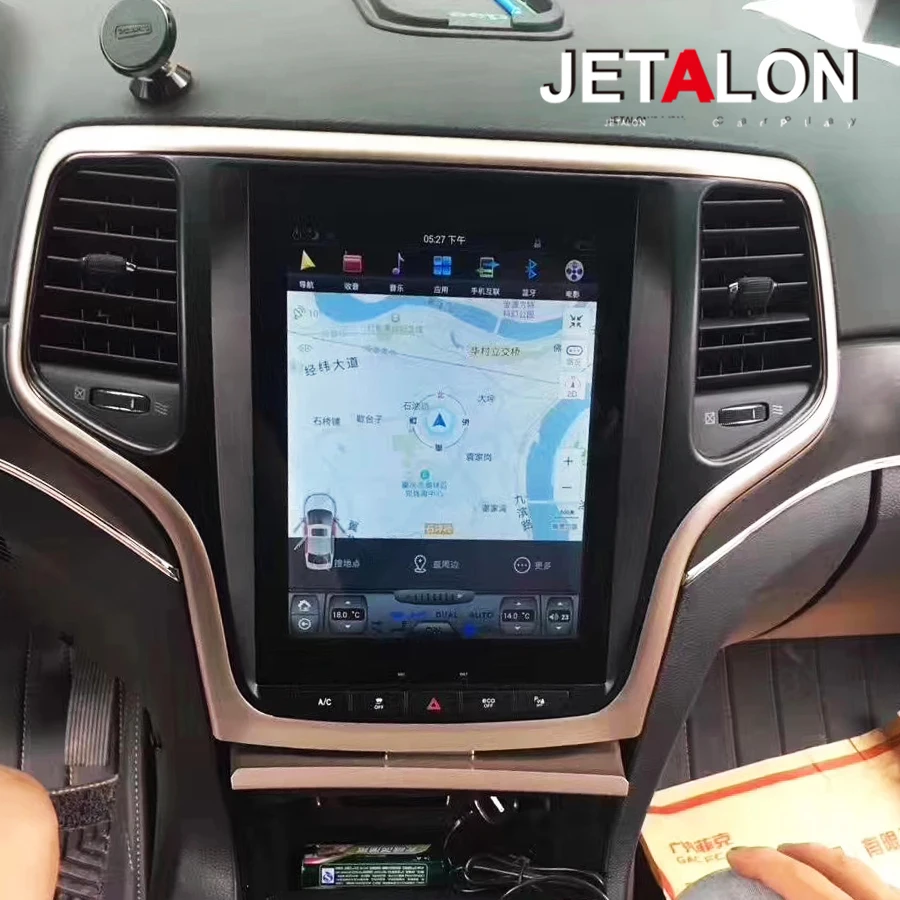 Автомобильный мультимедийный плеер с экраном 10,4 дюйма на Android, автомобильная стереосистема Тесла для Carplay, головное устройство с GPS-навигацией для Jeep Grand Cherokee 2013 - 2020
Автомобильный мультимедийный плеер с экраном 10,4 дюйма на Android, автомобильная стереосистема Тесла для Carplay, головное устройство с GPS-навигацией для Jeep Grand Cherokee 2013 - 2020