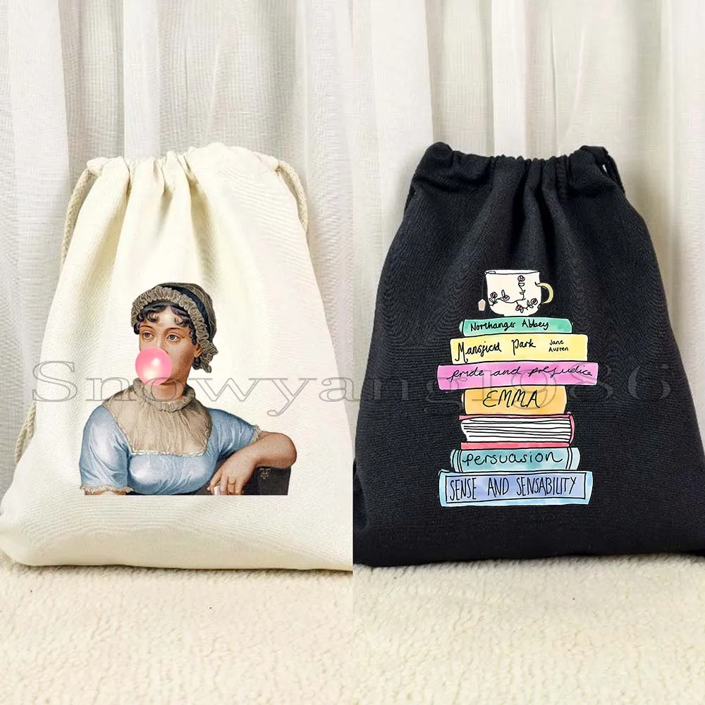 Obstinate Headstrong Girl Jane Austen Quotes Pride and Prejudice Cute Canvas Drawstring Backpack Sports Gym Sackpack String Bags
Obstinate Headstrong Girl Jane Austen Quotes Pride and Prejudice Cute Canvas Drawstring Backpack Sports Gym Sackpack String Bags