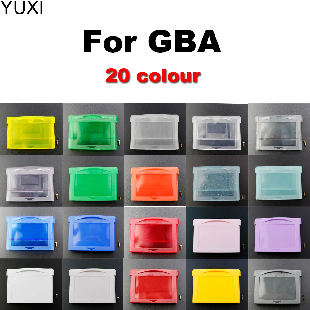 YUXI 1pcs For GBA Game Storage Card Box With Screws Protective Cartridge Shell Case For GBA Game Card Case
YUXI 1pcs For GBA Game Storage Card Box With Screws Protective Cartridge Shell Case For GBA Game Card Case